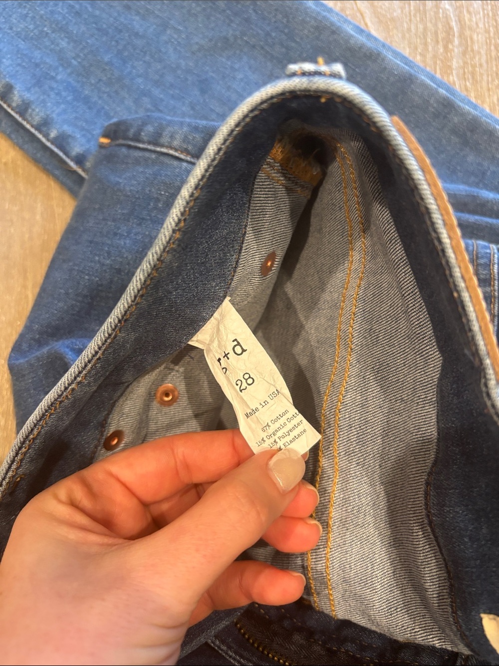 Ginger & Dandelion The Slim Jean in River Wash - Picture 4 of 4
